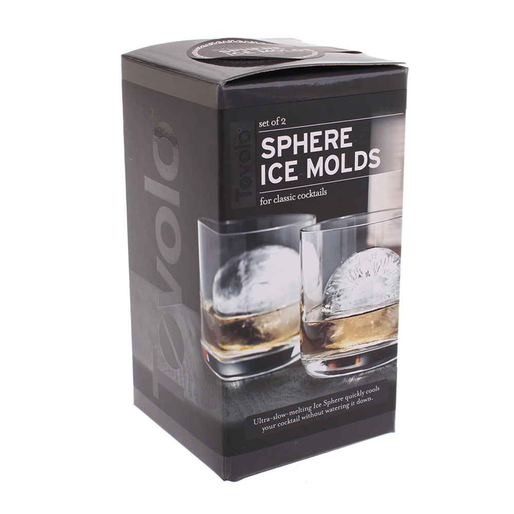 4pc Tovolo Sphere Ice Mould Set w/ Leak-Proof Silicone Cap