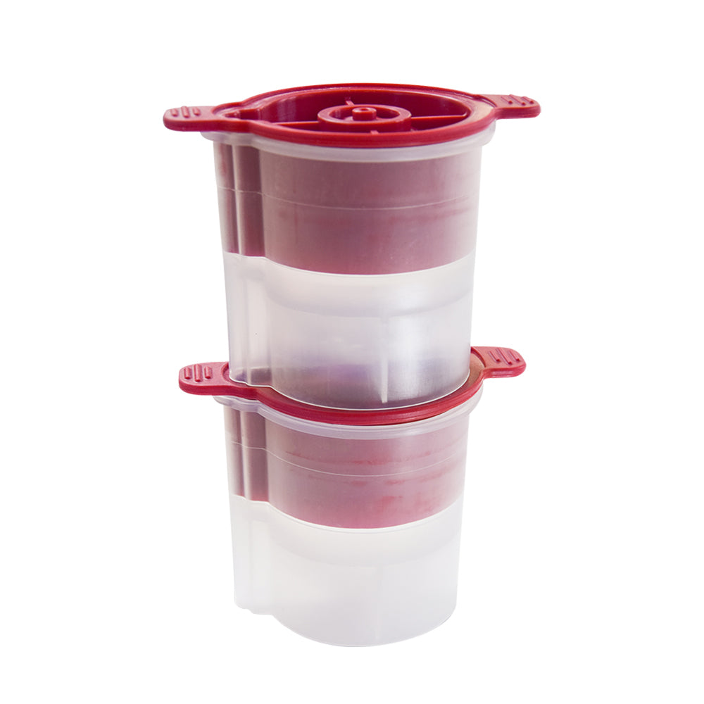 4pc Tovolo Ornamental Ice Mould Set w/ Silicone Cap - Tree & Snowflake