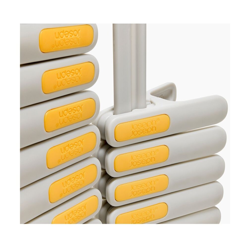 2x 30pc Joseph Joseph PegStore Clothing/Laundry Peg Set W/ 30 UV Resistant Ecru
