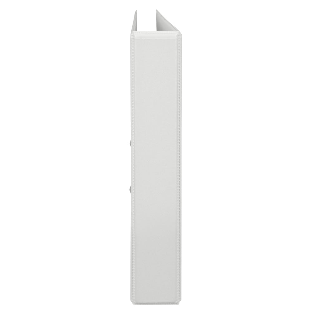 2PK Marbig Clearview PP 2 D-Ring 25mm A5 Insert Binder - White