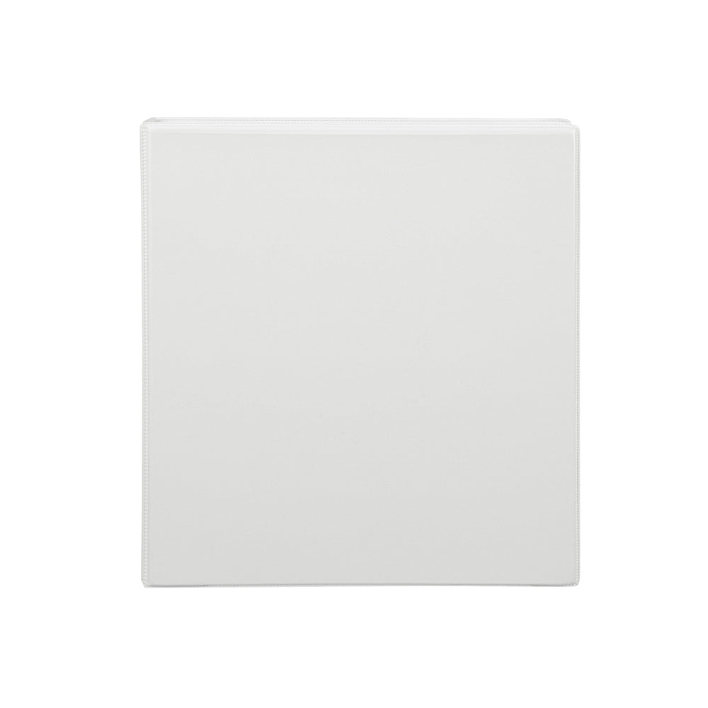 2PK Marbig Clearview PP 2 D-Ring 25mm A5 Insert Binder - White