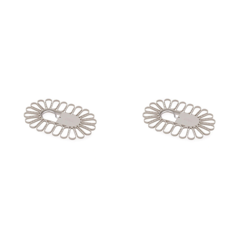 2x Joseph Joseph Petal Small Items Hanger Holds Ecru
