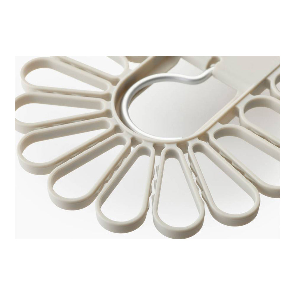2x Joseph Joseph Petal Small Items Hanger Holds Ecru