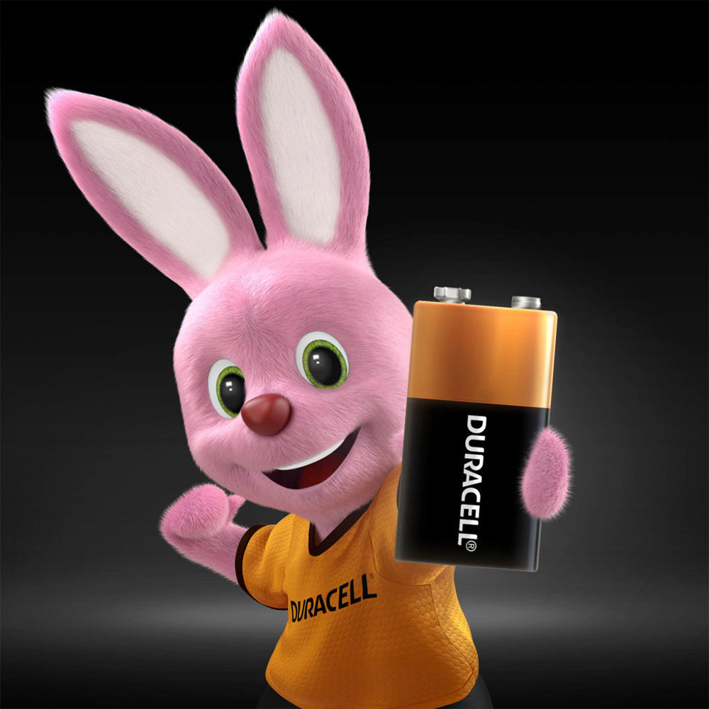 6x 2pc Duracell Coppertop 9V Alkaline Battery Pack Single Use