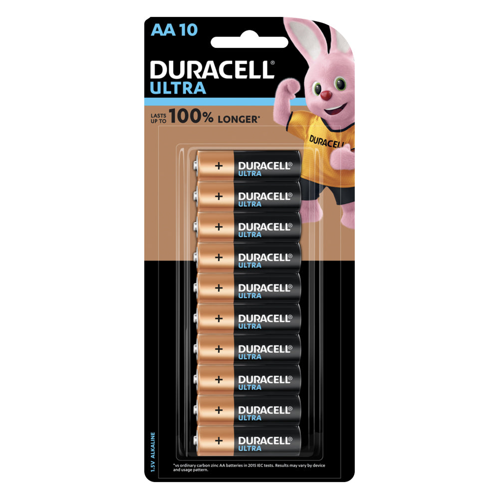 3x 10pc Duracell Ultra AA 1.5V Alkaline Long Lasting Batteries