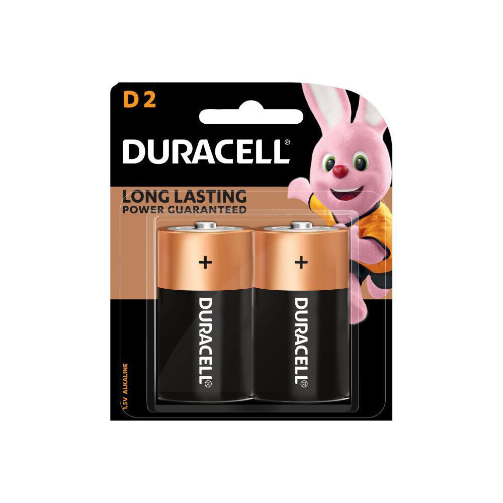 6x 2pc Duracell D Size 1.5V Alkaline Batteries Battery Pack Single-Use