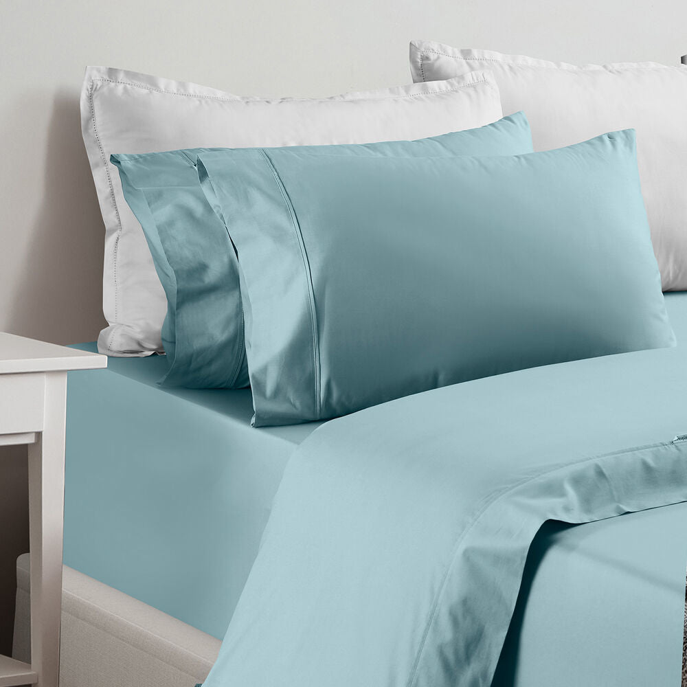 Renee Taylor King Sheet Set w/ 2x Pillowcases 1500TC Cotton Blend Mist