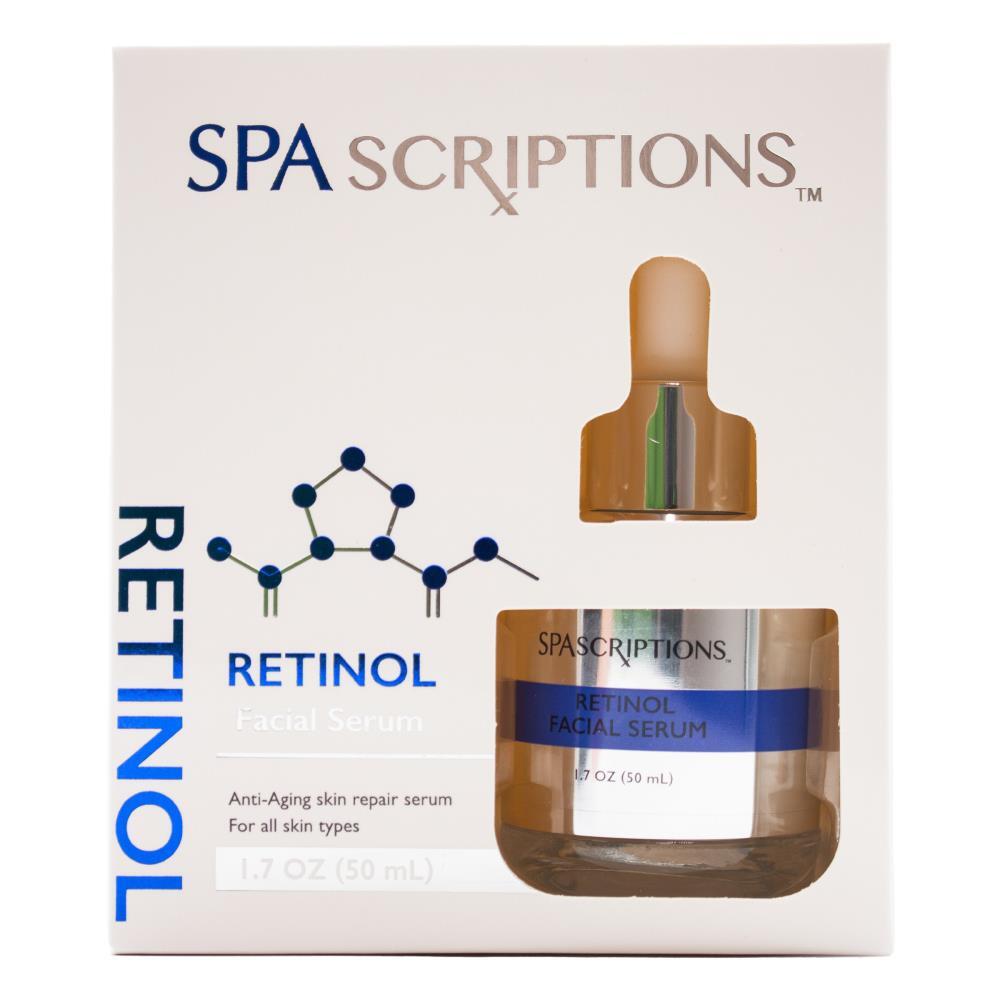 3PK Spascriptions 50ml Retinol Facial Serum Anti Aging Skincare