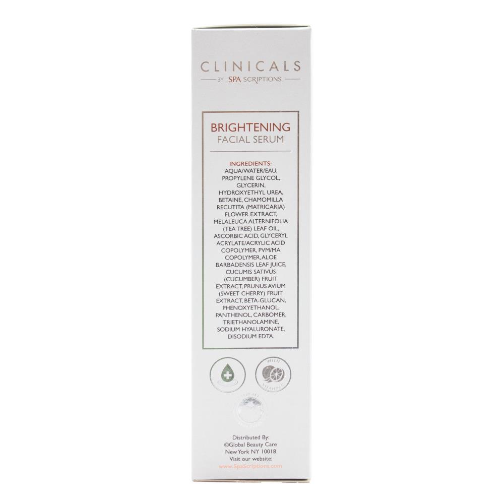 3PK Spascriptions Clinicals 50ml Brightening Facial Serum Anti Aging