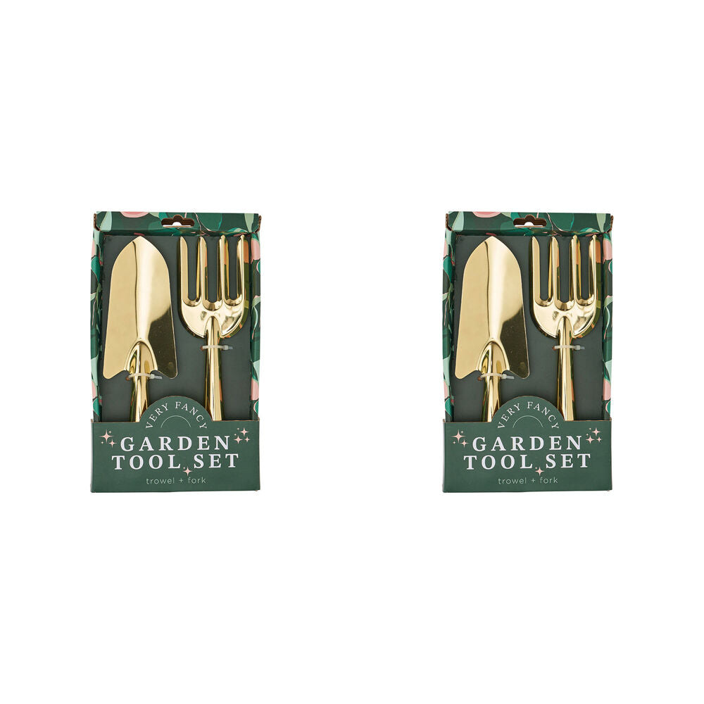 4pc Annabel Trends Garden Tool Trowel/Fork Set - Gold