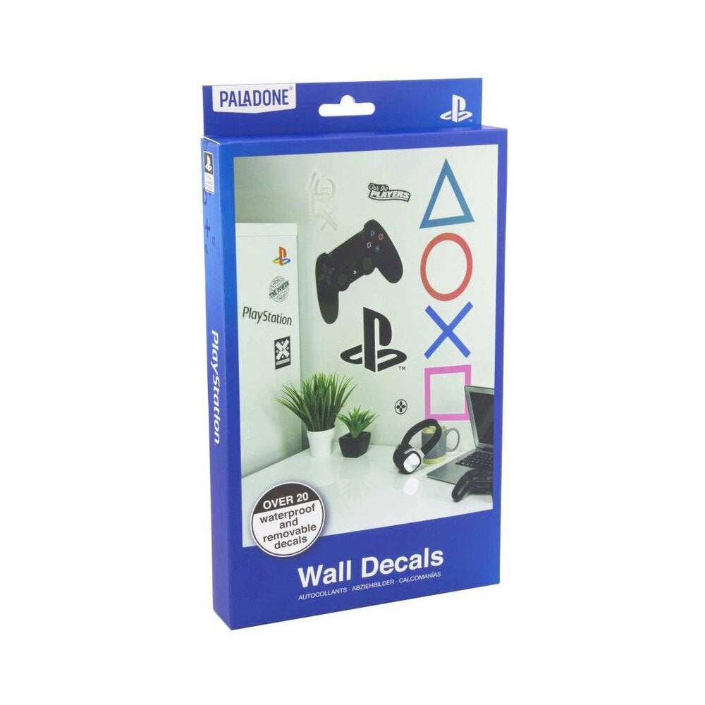 2PK Sony Playstation Wall Decals 4-Sheets Vinyl Stickers Set