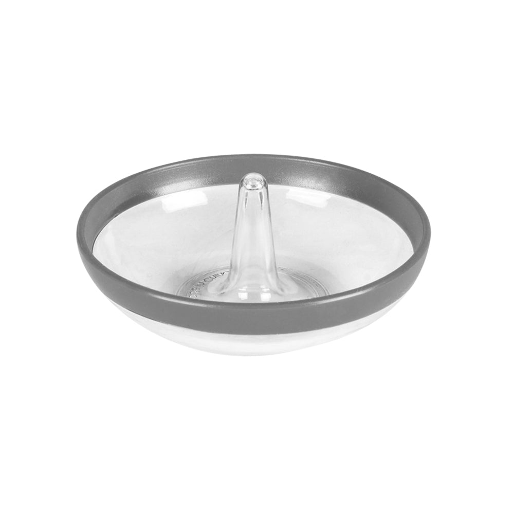 3PK Spectrum Cora Plastic Ring Holder Jewellery Organiser - Grey