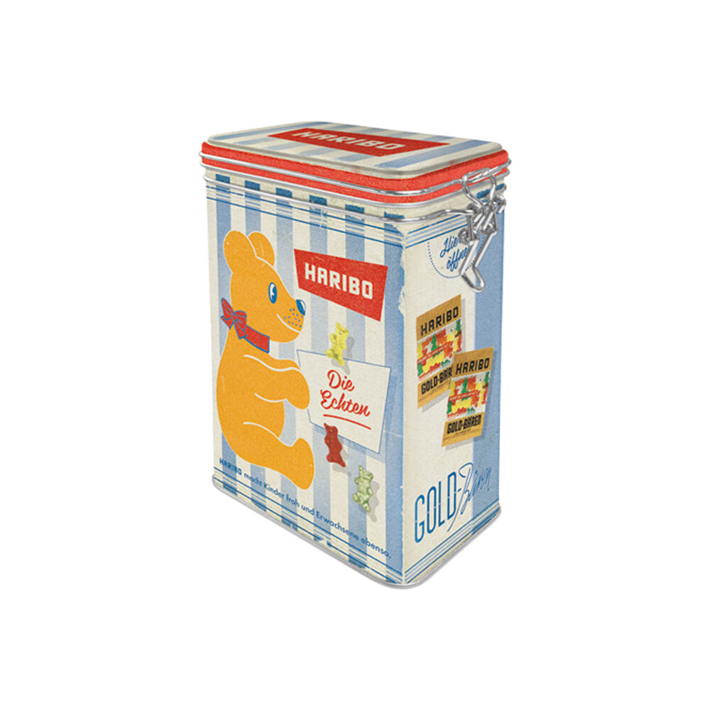 Nostalgic-Art Haribo Clip Top Storage Tin/Decoration 7.5x11x17.5cm