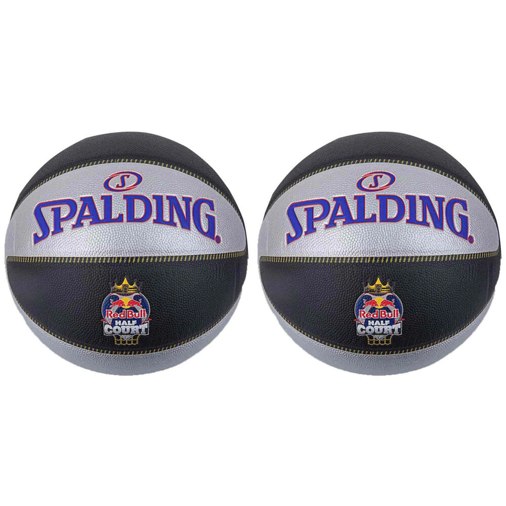 2PK Spalding Red Bull Official TF-33 Indoor/Outdoor Game Basketball Size 7