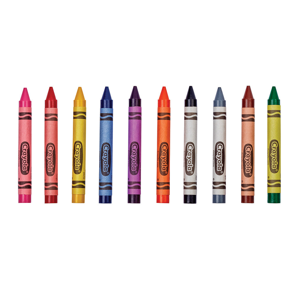60pc Crayola Kids/Childrens Creative Large School Crayons 36m+