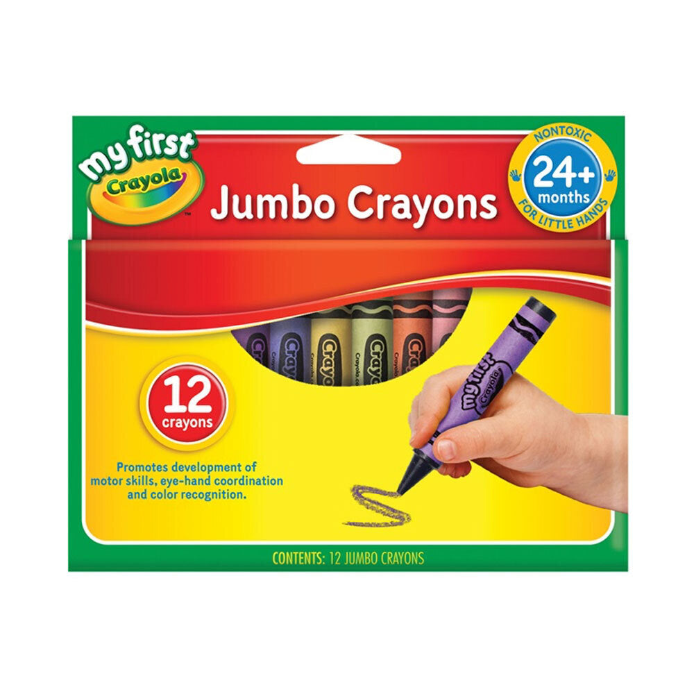 72pc Crayola My First Crayola Non-Toxic Jumbo Crayons For Kids 2+