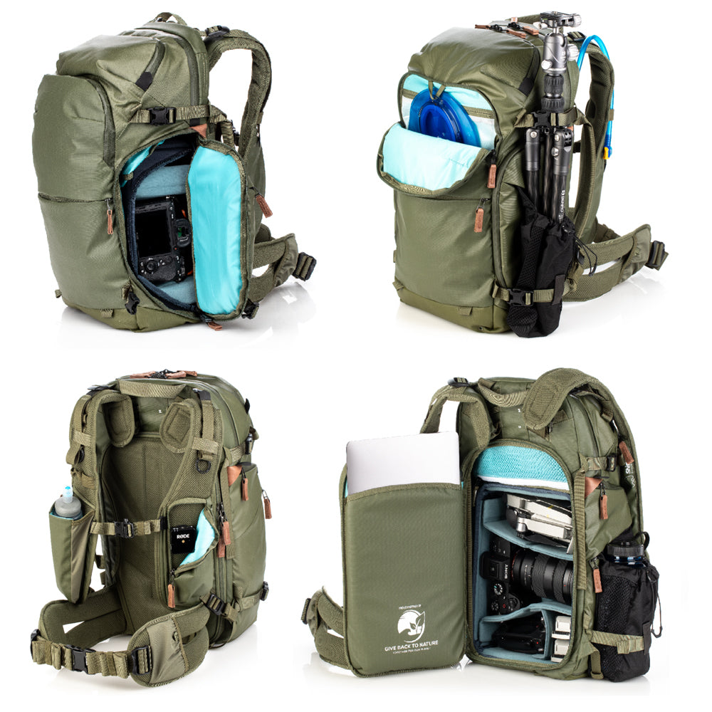 Shimoda Explore V2 30 Starter Kit w/ Medium Mirrorless Core Unit - Army Green