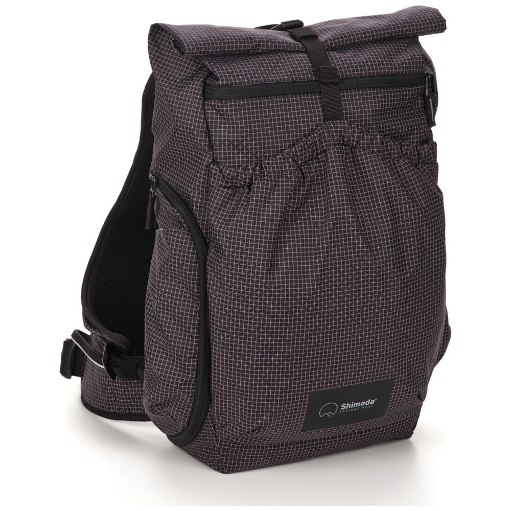 Shimoda Side Lite 22 Womens Backpack Modular Lightweight - Black/White