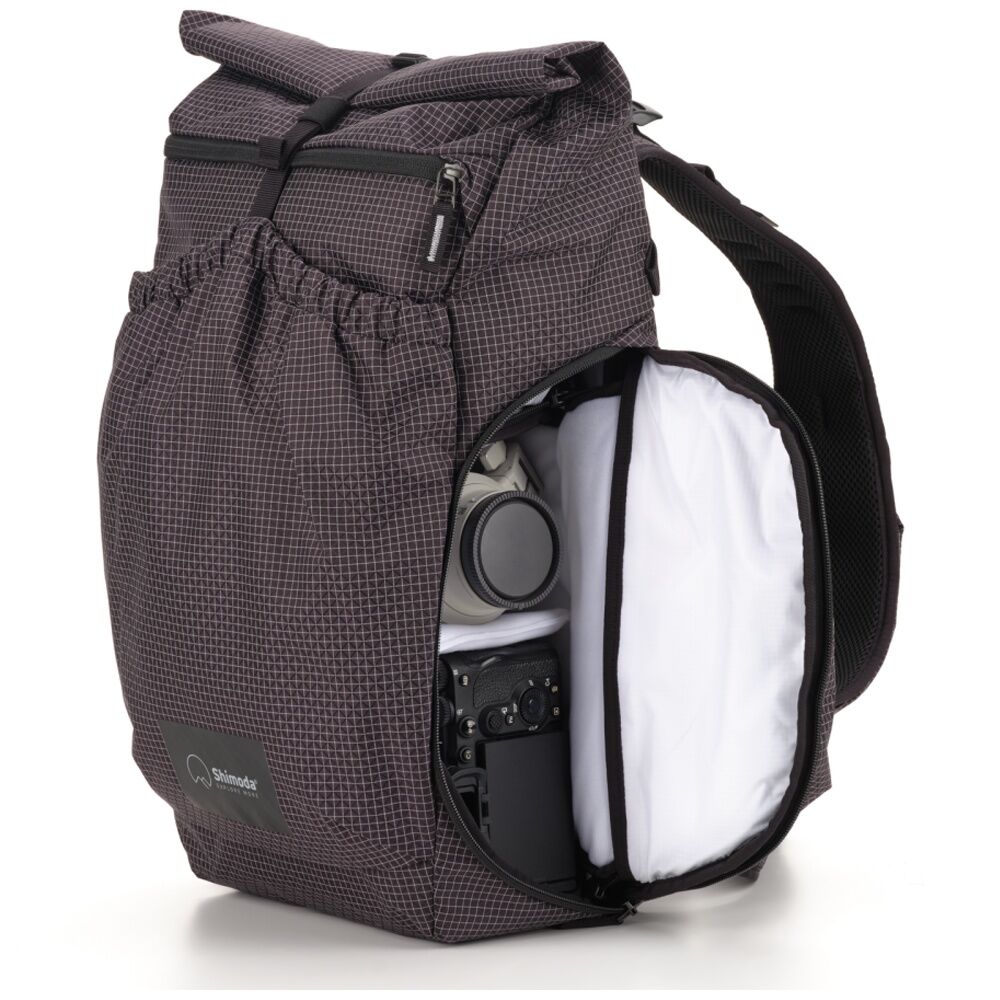 Shimoda Side Lite 22 Womens Backpack Modular Lightweight - Black/White
