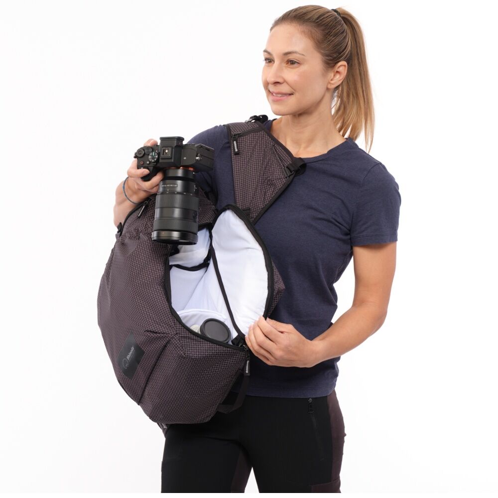 Shimoda Side Lite 22 Womens Backpack Modular Lightweight - Black/White