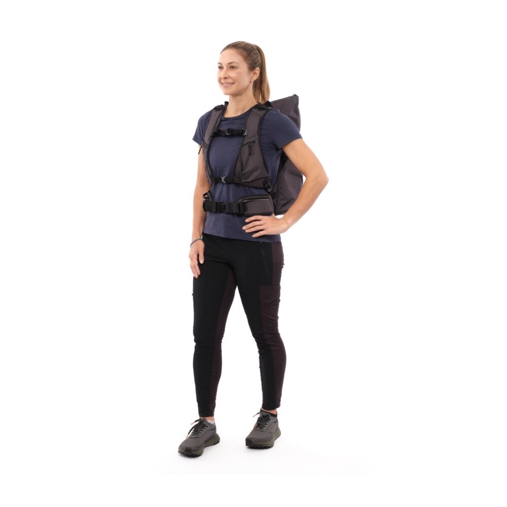 Shimoda Side Lite 22 Womens Backpack Modular Lightweight - Black/White
