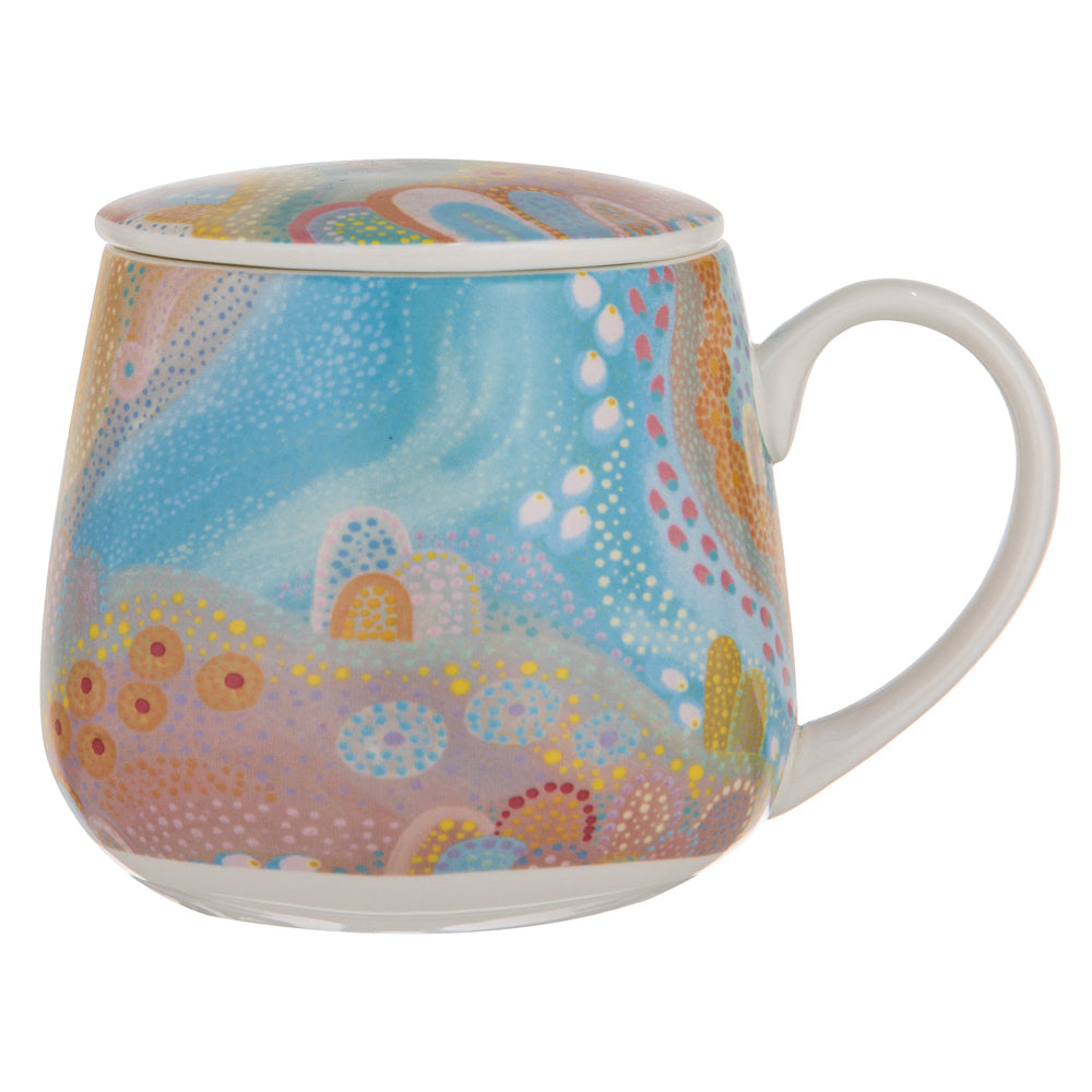 522125-3pc-ashdene-koort-boodja-heart-country-tea-mug-cup-drink-infuser
