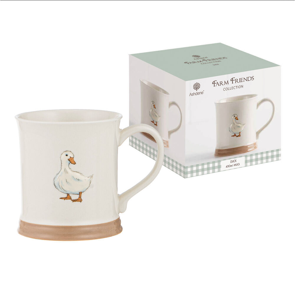 4PK Ashdene Farm Friends Coffee Mug Drinkware 430ml/13cm - Assorted