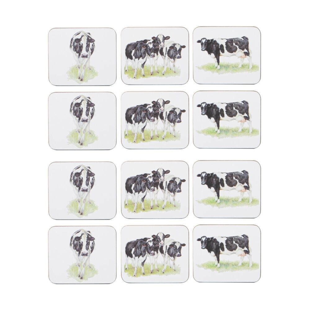 2x 6pc Ashdene Meet The Girls Tabletop Dining Coaster 11x10cm