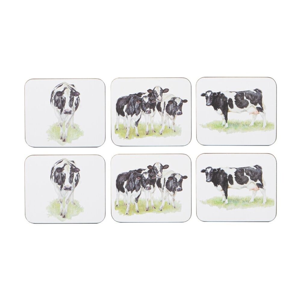 2x 6pc Ashdene Meet The Girls Tabletop Dining Coaster 11x10cm