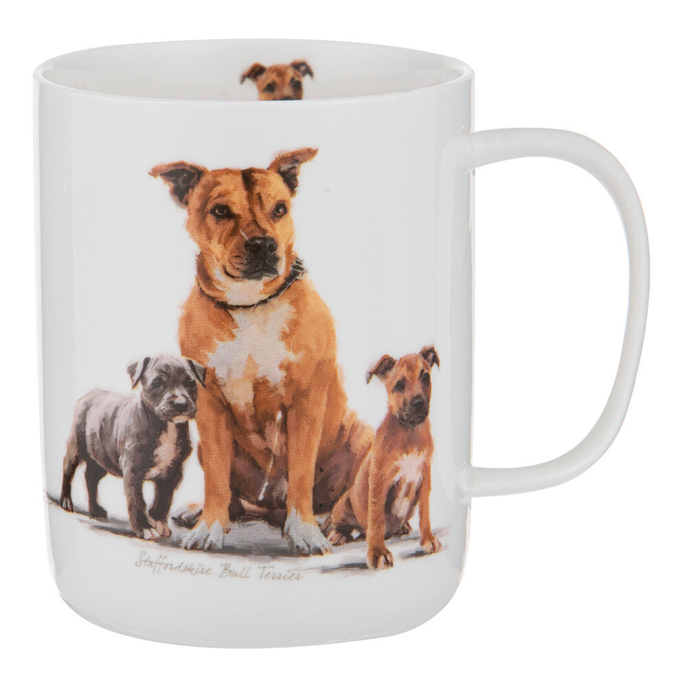 4PK Ashdene Puppy Love Drinking Coffee/Tea Mug 11.5x8cm Assorted