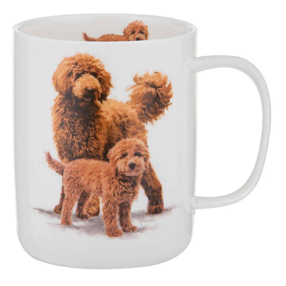 4PK Ashdene Puppy Love Drinking Coffee/Tea Mug 11.5x8cm Assorted