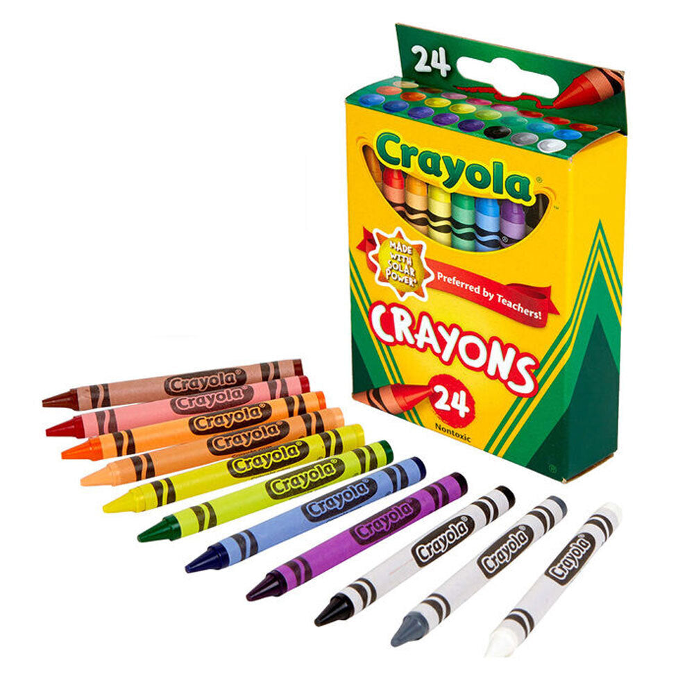 288pc Crayola Crayon Tuck Box 3+