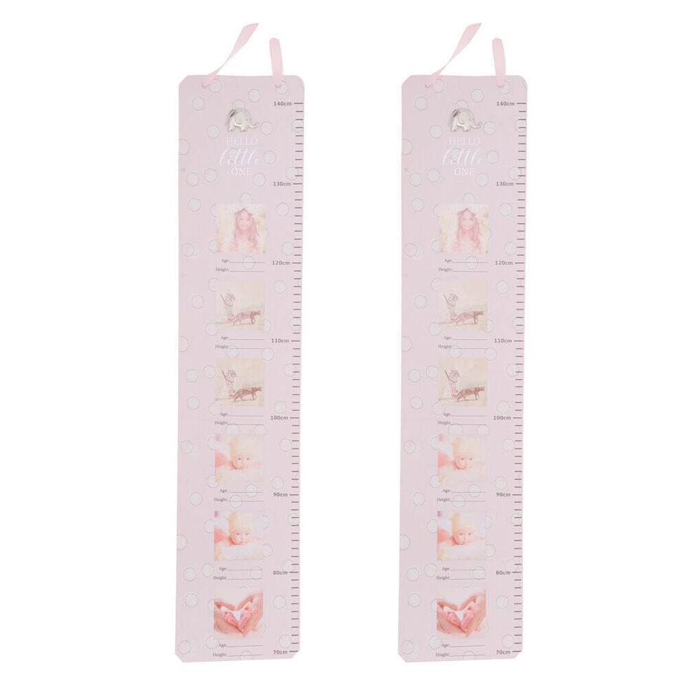 2PK Gibson Gifts Little One Dots Growth Chart Wall Hanging Assorted