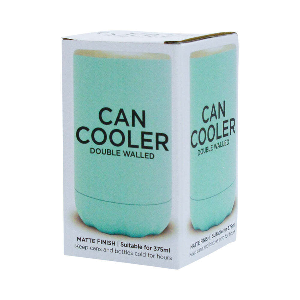 2PK Annabel Trends 12cm Stainless Steel Can Cooler - Titanium