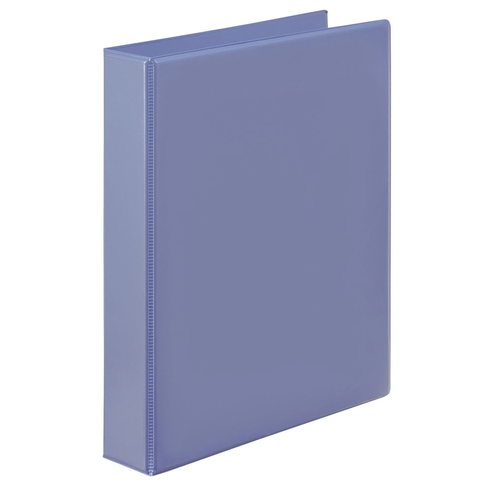 6PK Marbig PP Clearview 2 D-Ring 25mm A4 Insert Binder File Organiser - Purple