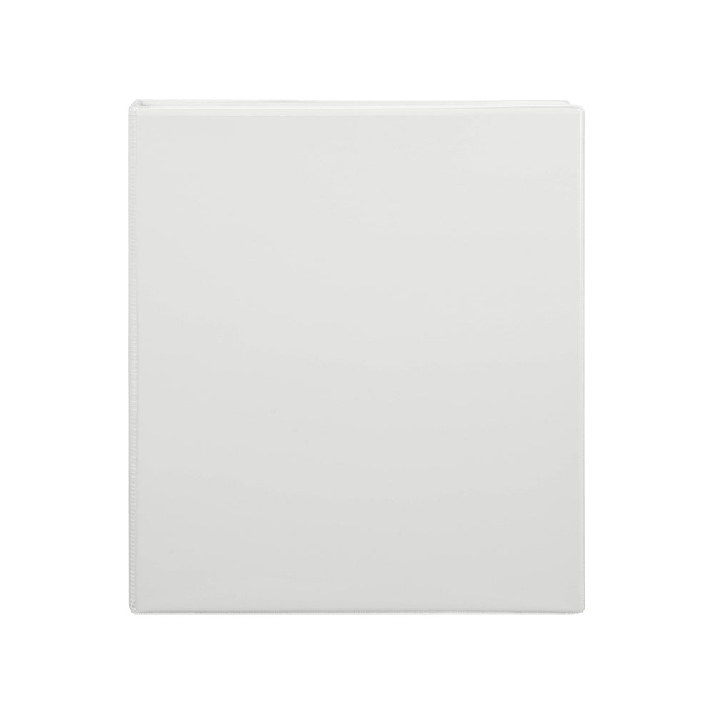 5PK Marbig PP Clearview 3 D-Ring 38mm A4 Insert Binder File Organiser - White