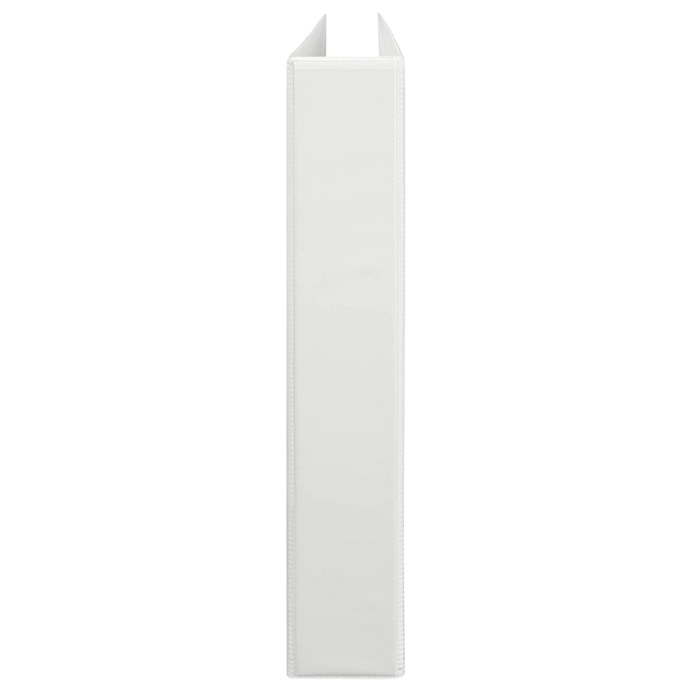5PK Marbig PP Clearview 3 D-Ring 38mm A4 Insert Binder File Organiser - White