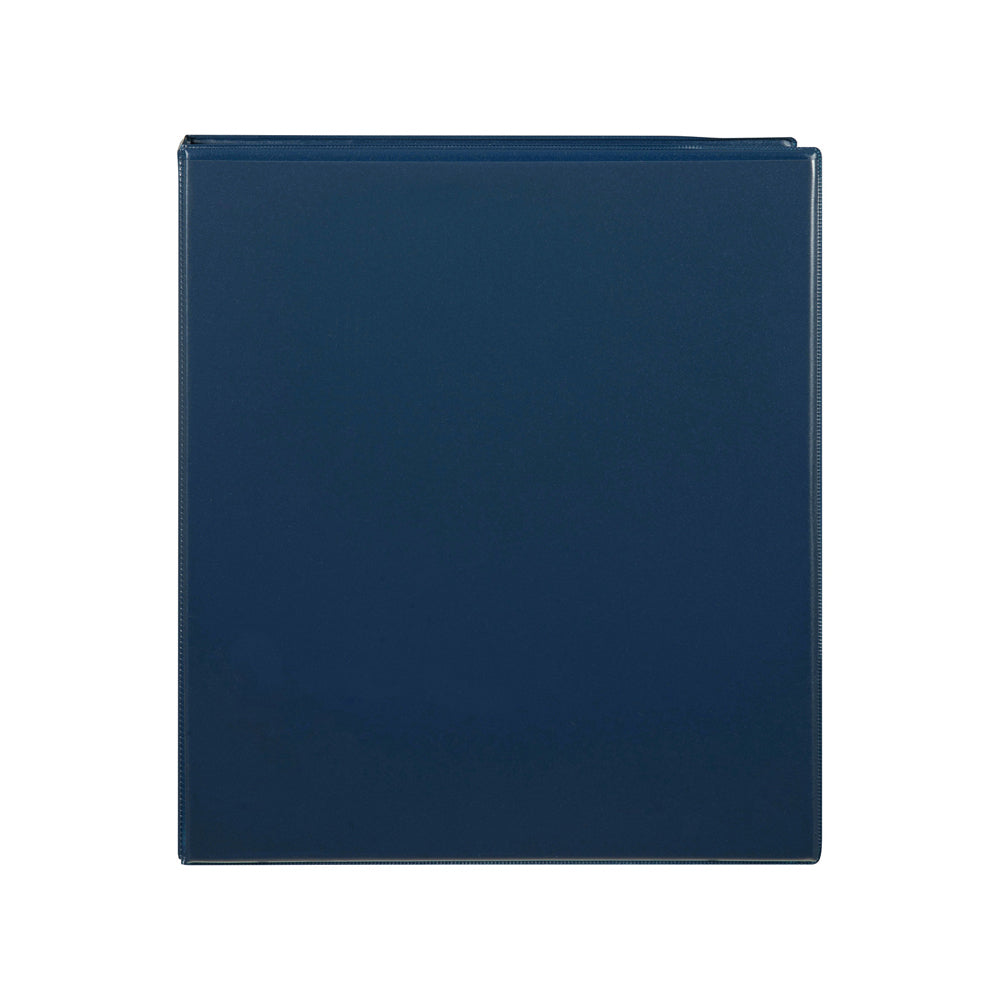 3PK Marbig Clearview 4 D-Ring Insert Binder A4 File Organiser 38mm - Blue