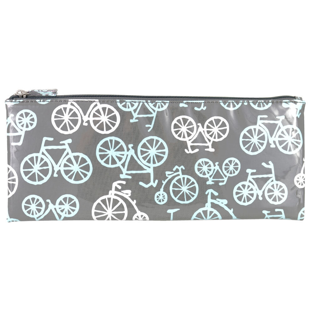 2PK Wicked Sista Bicycles Long 34x14cm Flat Cosmetic/Makeup Bag