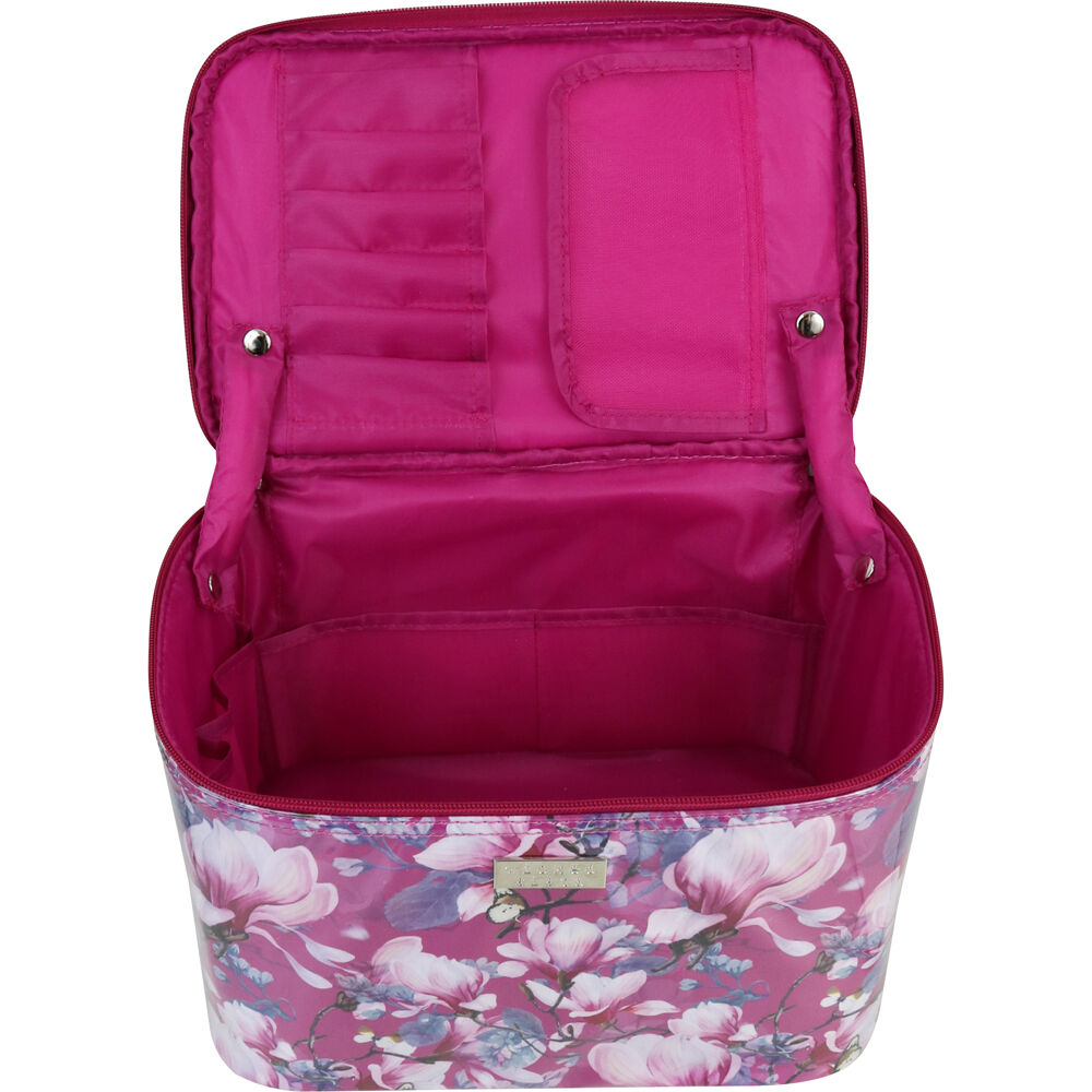 Wicked Sista In Bloom Magenta Beauty Make Up Toiletries/Travel Bag 28x19.5x20cm