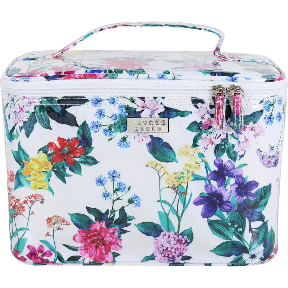Wicked Sista Blooming Botanicals Beauty Makeup Toiletries/Travel Bag 28x19.5x20