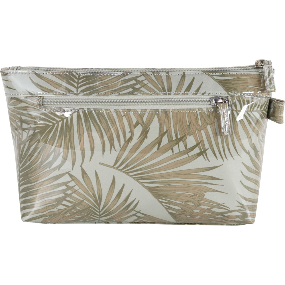 2PK Wicked Sista Golden Tropics Women's Luxe Cosmetic Bag Large