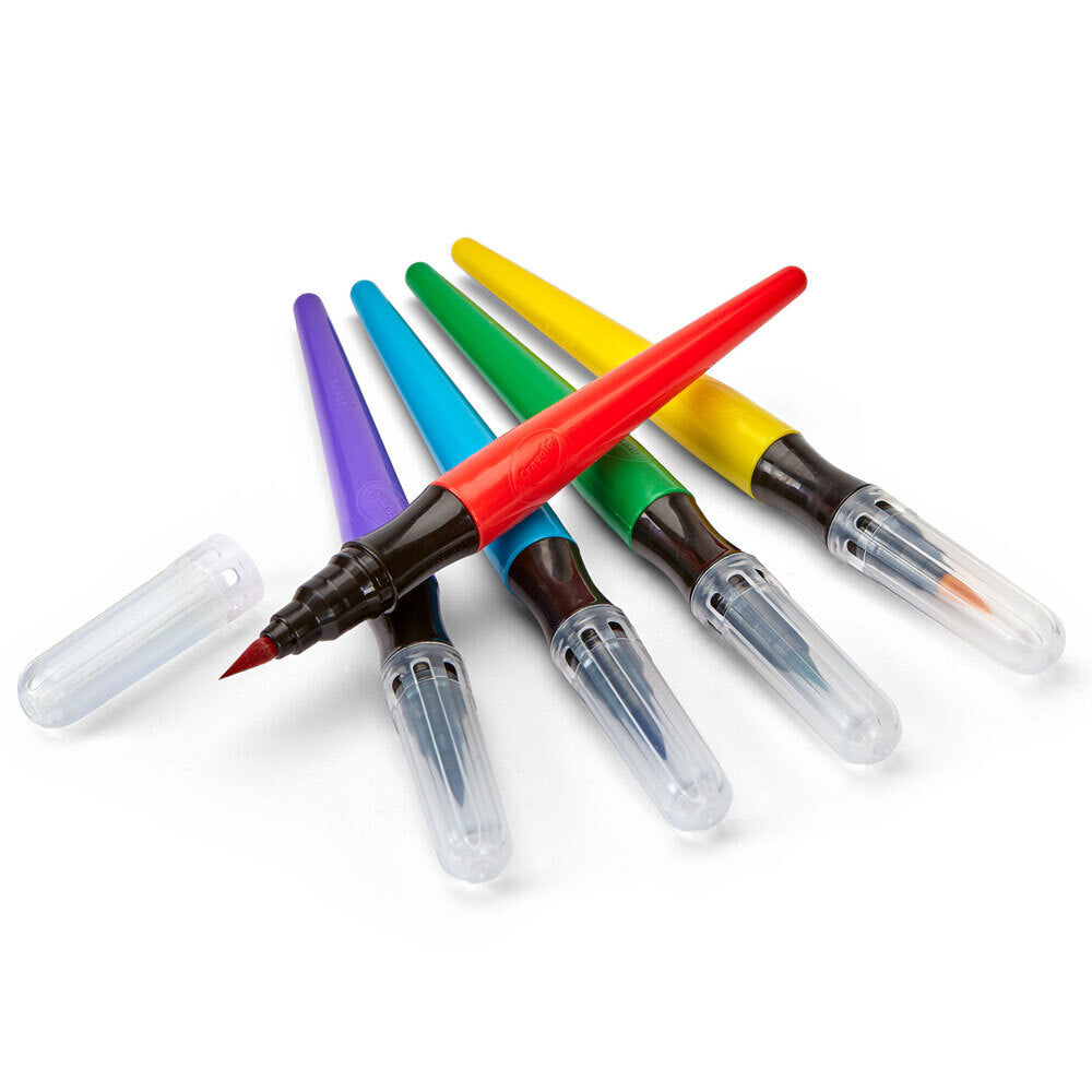 20pc Crayola Washable Paint Brush Pens Kids 3y+