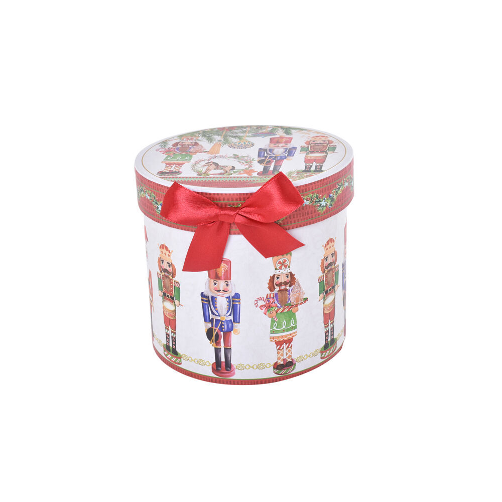 2PK Gibson Gifts Nutcracker Christmas Footed Bone China Drinking Mug 110x125x125mm