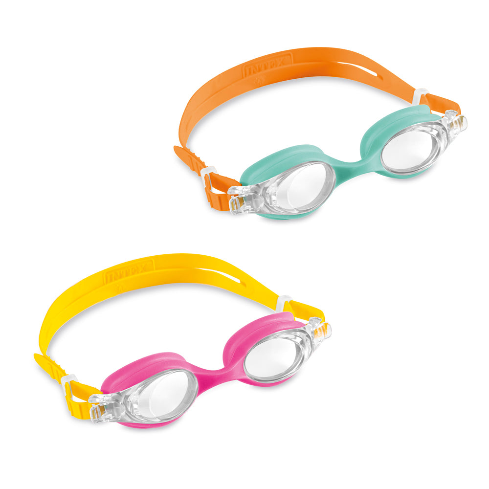 4pc Intex Kids/Children Swimming/Snorkeling Eye Goggles 3-8y
