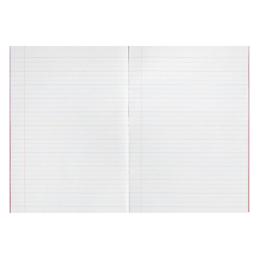 20PK Spirax P105 Exercise Book A4 248 Pages 4mm Dotted Thirds Red