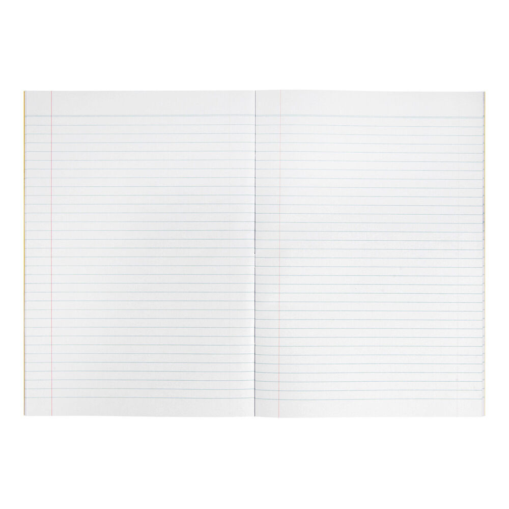 20PK Spirax 106 Exercise Book A4 64 Pages 8mm Ruled Yellow