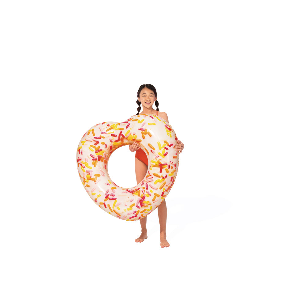 3PK Intex Sprinkle Donut Heart Tube Inflatable Float 94x89cm