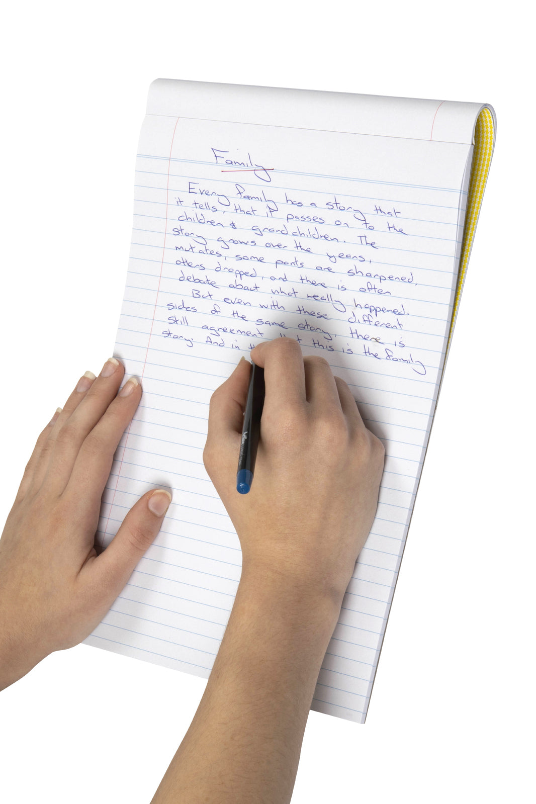 2PK 5pc Spirax Writing Pad A4 100-Pages White Ruled Paper