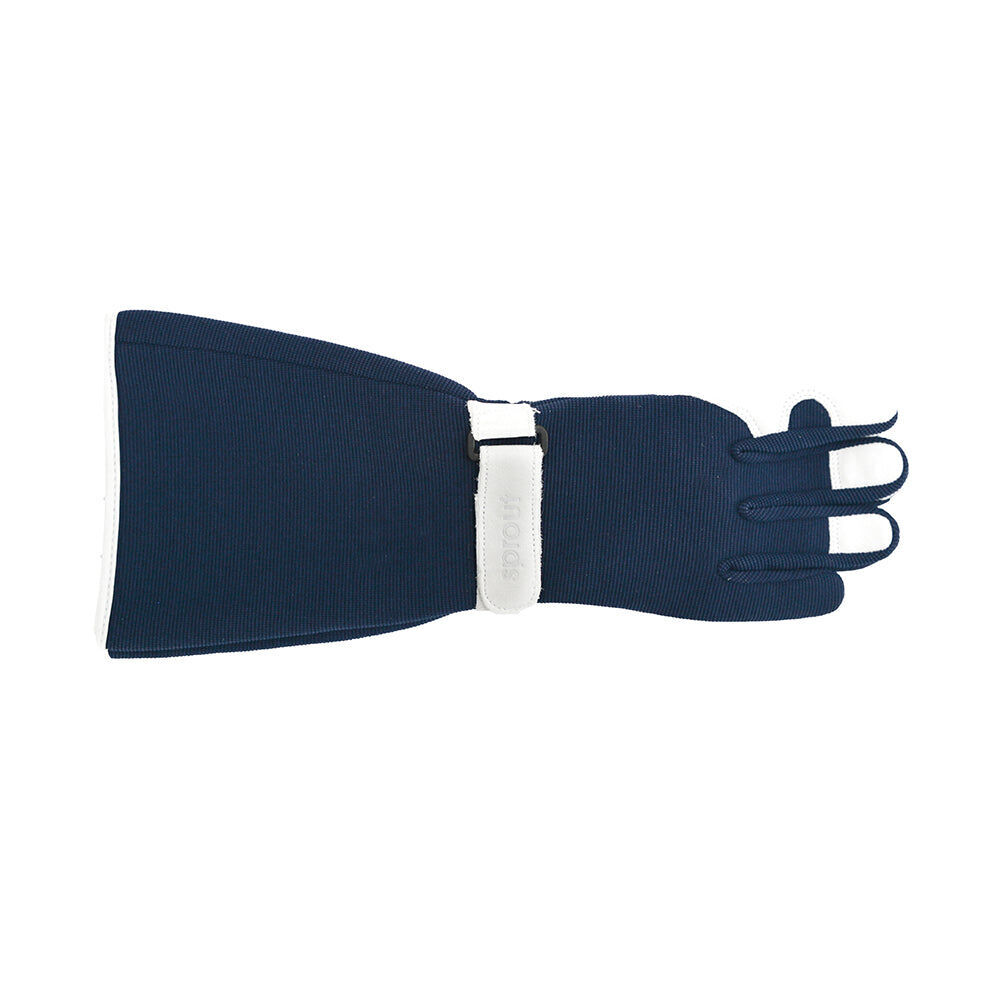 4pc Annabel Trends Sprout Long Sleeve Garden Hand Gloves - Navy